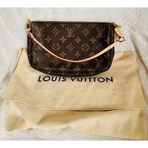 Louis Vuitton Pochette  VACHETTA REPLACED Accessories Handbag Clutch Purse